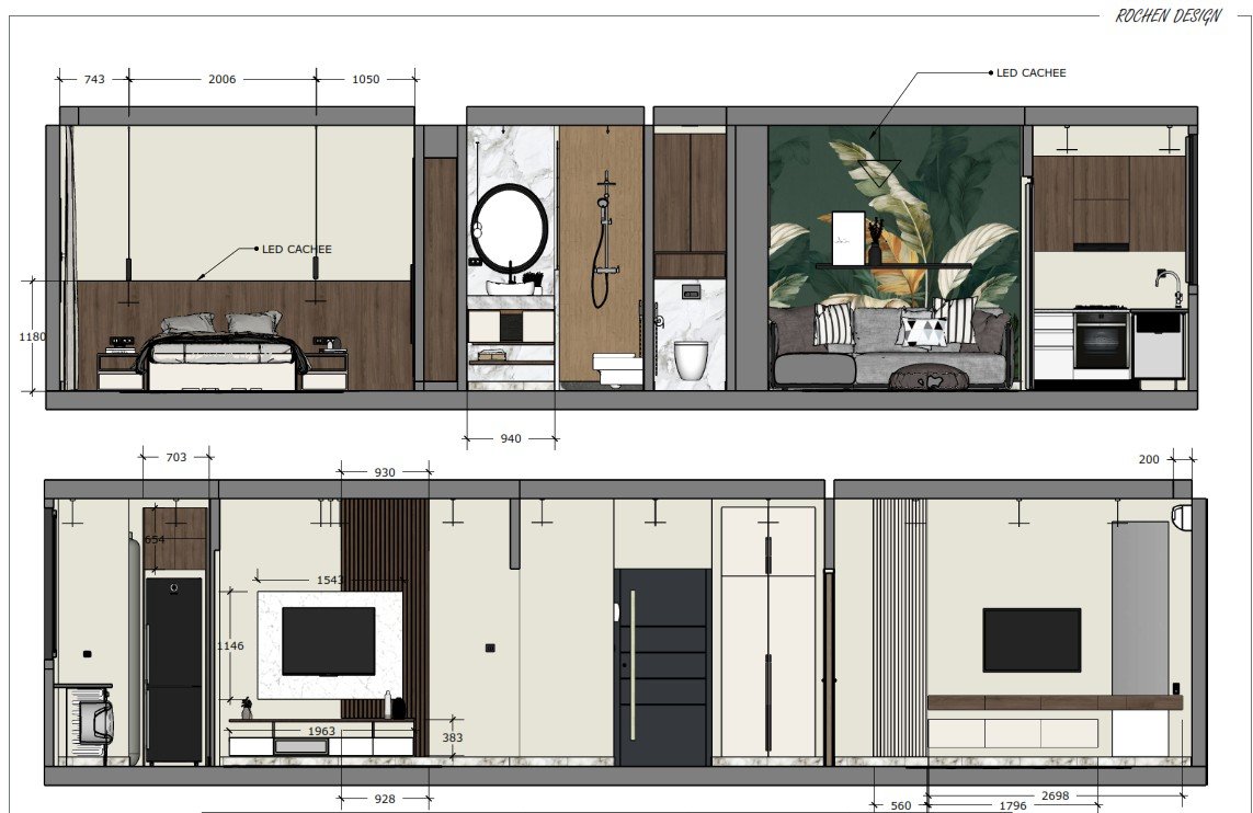 F3 Apartment Interiors – El Bouni - Image 8