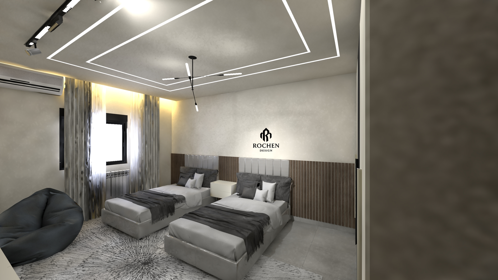 Villa Interior Excellence in El Echatt: A Symphony of Form and Light - Image 7