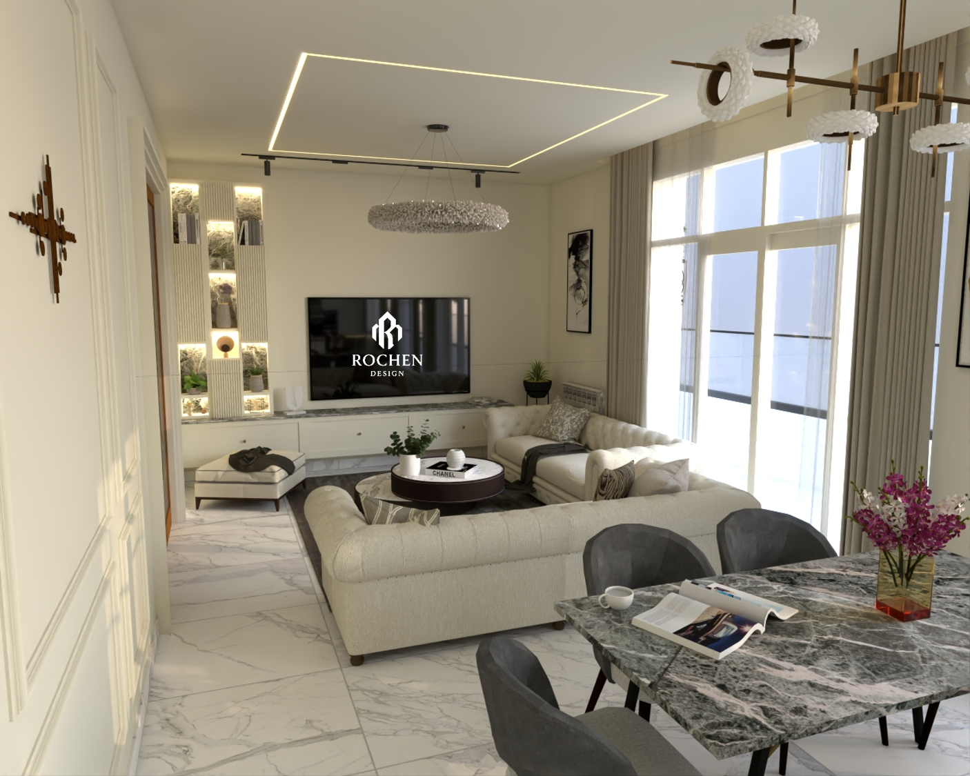 Villa Serenity: Sophisticated Coastal Living _ Two-Storey Villa in El Kala