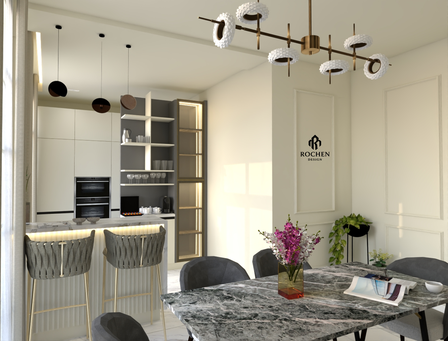 Villa Serenity: Sophisticated Coastal Living _ Two-Storey Villa in El Kala - Image 3